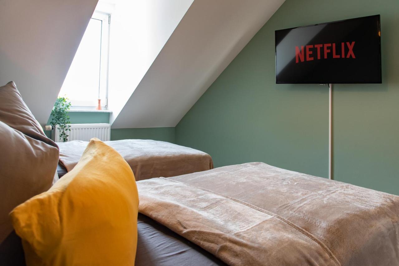 Bauhaus Apartment - Netflix, Nespresso, Zentral, Messe Chemnitz Exterior photo