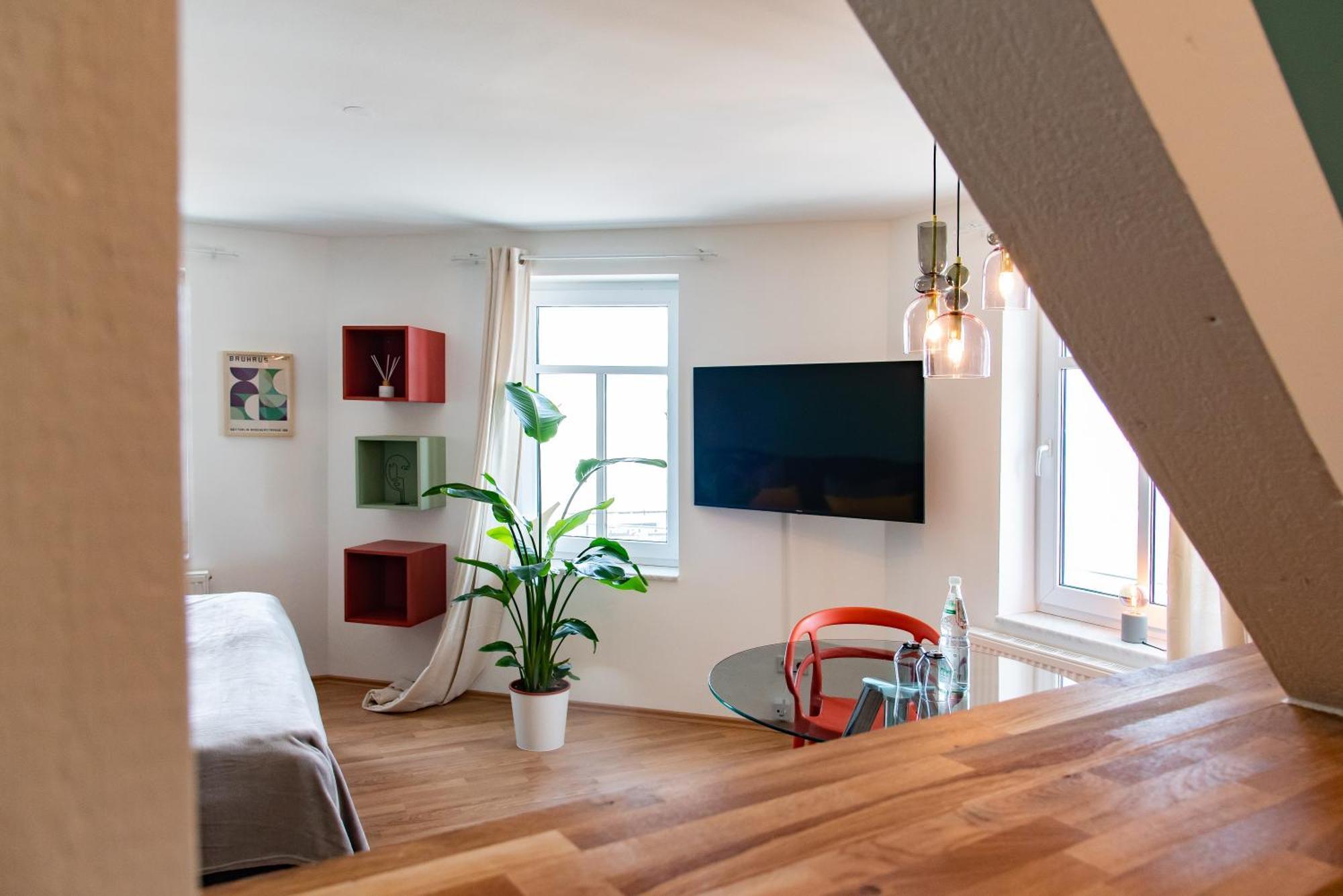 Bauhaus Apartment - Netflix, Nespresso, Zentral, Messe Chemnitz Exterior photo