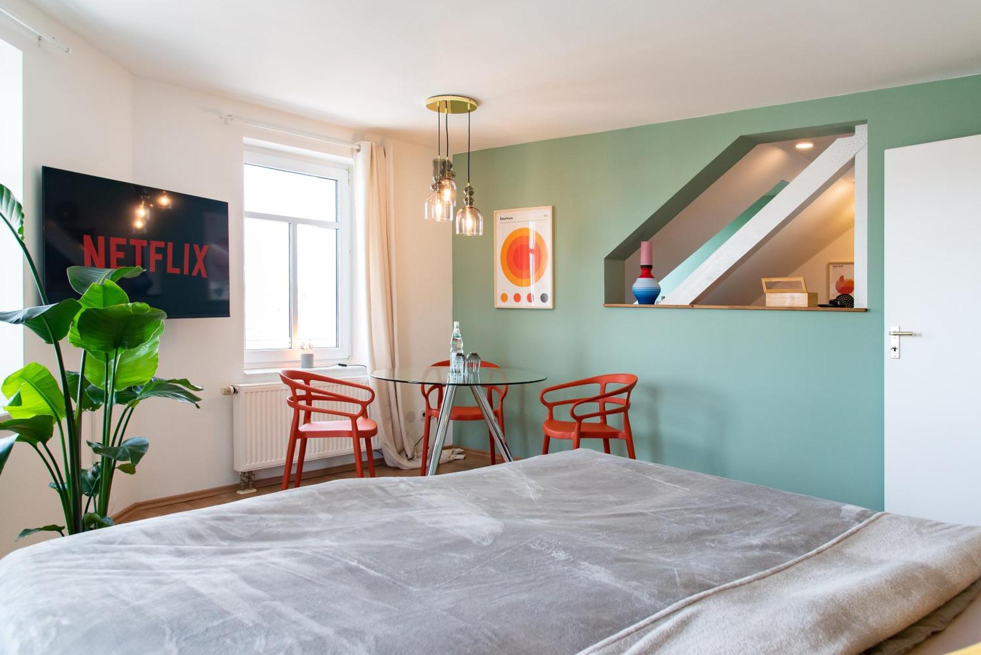 Bauhaus Apartment - Netflix, Nespresso, Zentral, Messe Chemnitz Exterior photo